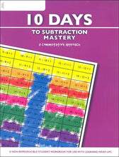 Load image into Gallery viewer, Learning Wrap-ups: 10 Days to Subtraction Mastery