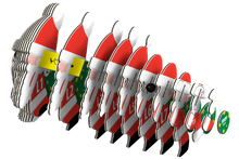 Load image into Gallery viewer, EUGY Santa 3D Puzzle