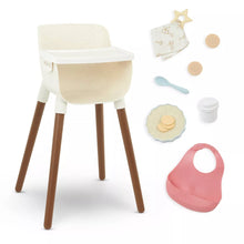 Load image into Gallery viewer, LullaBaby Doll High Chair And Feeding Set Accessories