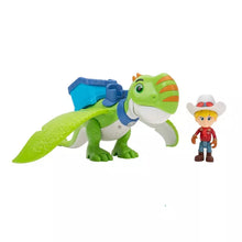 Load image into Gallery viewer, Dino Ranch Jon and Flying Thunderbolt Figures