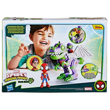 Load image into Gallery viewer, Marvel Spidey and His Amazing Friends Goblin Dino Mech Pack