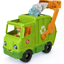 Load image into Gallery viewer, Fisher-Price Little People Recycling Truck