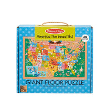 Load image into Gallery viewer, Melissa &amp; Doug- America The Beautiful Giant Floor Puzzle
