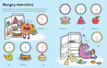 Load image into Gallery viewer, Wipe-clean Telling the Time : Usborne