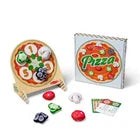 Load image into Gallery viewer, Melissa & Doug Wooden Double-Sided Pizza Topping Toss Games 14-Piece