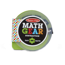 Load image into Gallery viewer, Melissa & Doug- Math Gear Fast Facts: Subtraction