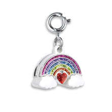 Load image into Gallery viewer, Charm It!- Glitter Rainbow Charm