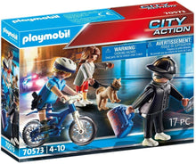 Load image into Gallery viewer, Playmobil City Action- Bicycle with Thief