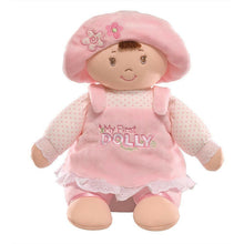 Load image into Gallery viewer, Gund My First Dolly Brunette Stuffed Doll