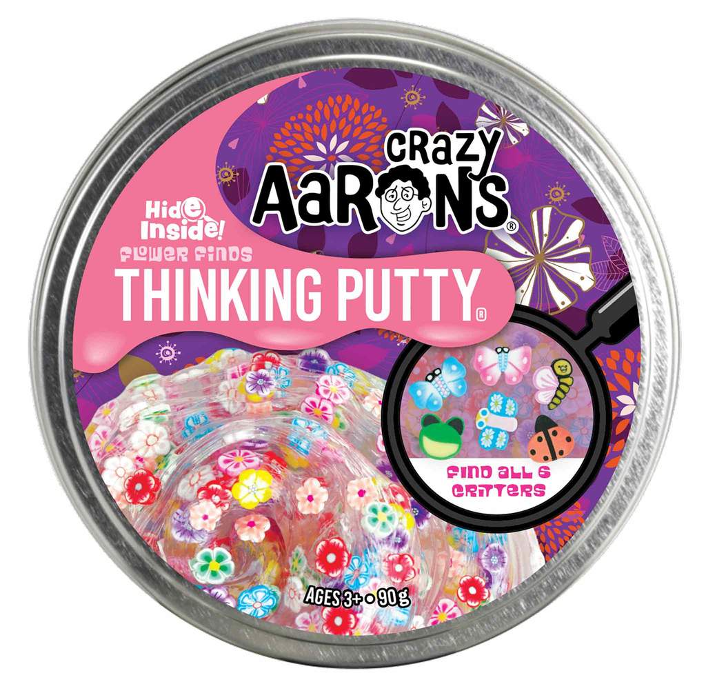 Crazy Aarons- Flower Finds Thinking Putty