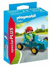 Load image into Gallery viewer, PLAYMOBIL Boy with Go-Kart
