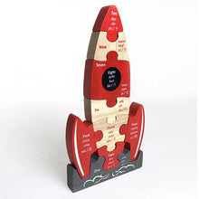 Load image into Gallery viewer, 321 Blast Off Multilingual Number Puzzle