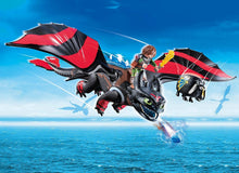 Load image into Gallery viewer, Playmobil Dragon Racing: Hiccup and Toothless
