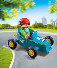 Load image into Gallery viewer, PLAYMOBIL Boy with Go-Kart
