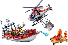 Load image into Gallery viewer, PLAYMOBIL Fire Rescue Missionlay