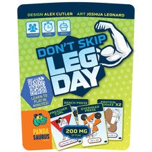 Load image into Gallery viewer, Don&#39;t Skip Leg Day Family Card Game
