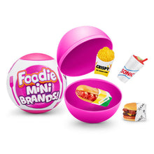 Load image into Gallery viewer, 5 Surprise Foodie Mini Brands Mystery Capsule
