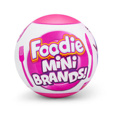 Load image into Gallery viewer, 5 Surprise Foodie Mini Brands Mystery Capsule

