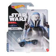 Star Wars Character Car 1:64 Scale Bo Katan Hot Wheels HDL46