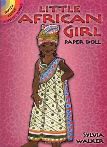 Little African Girl Paper Doll (Dover Little Activity Books) Paperback