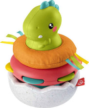 Load image into Gallery viewer, Fisher-Price Paradise Pals Wobble and Stack Dino
