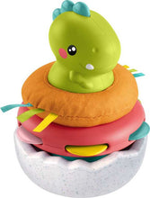 Load image into Gallery viewer, Fisher-Price Paradise Pals Wobble and Stack Dino
