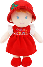 Load image into Gallery viewer, "Merry Christmas" Soft Plush Doll
