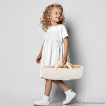 Load image into Gallery viewer, 18" Doll Bassinet - Cream White
