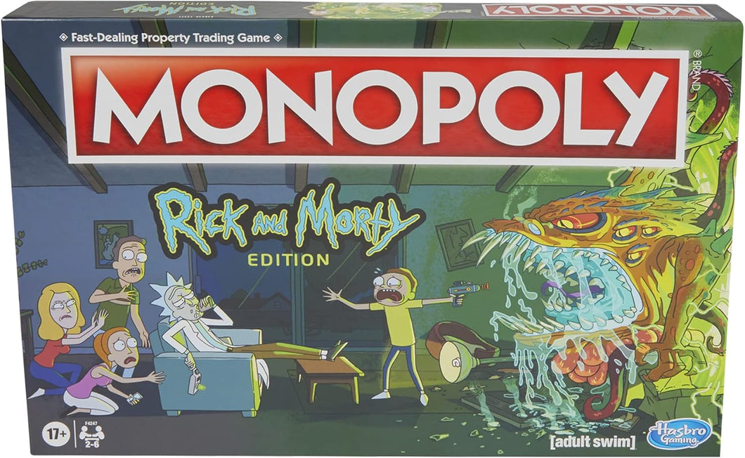 Monopoly: Rick and Morty Edition Board Game