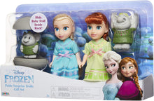Load image into Gallery viewer, Disney Frozen Petite Anna &amp; Elsa Dolls with Surprise Trolls
