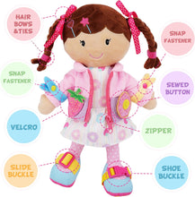 Load image into Gallery viewer, Dressy Friends Plush Doll - Daisy
