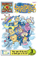 Melissa & Doug Phonics Comics: Meet the Sparkplugs