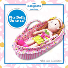 Load image into Gallery viewer, 14" Doll Bassinet - Pink
