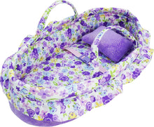 Load image into Gallery viewer, 14" Doll Bassinet - Purple
