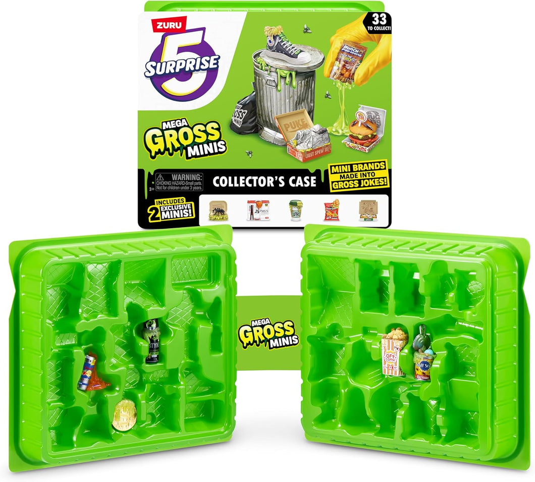 5 Surprise Mega Gross Minis Collector's Case by ZURU