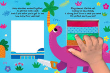 Load image into Gallery viewer, Dino Floors - Children&#39;s Touch and Feel Tower Storybook - Sensory Board Book

