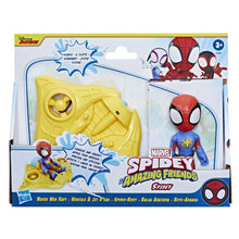 Load image into Gallery viewer, Marvel Spidey &amp; His Amazing Friends Spidey Water Web Raft Vehicle &amp; Action Figure
