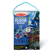 Melissa & Doug- Glow-in-The-Dark Floor Puzzle