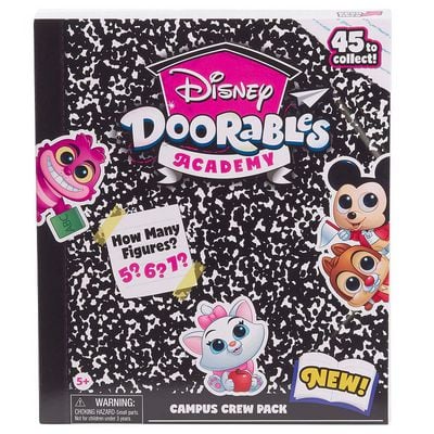 Disney Doorables NEW Academy Campus Crew Figure Pack