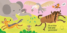 Load image into Gallery viewer, Usborne- Don&#39;t tickle the Elephant!
