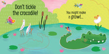 Load image into Gallery viewer, Usborne- Don&#39;t tickle the Crocodile!
