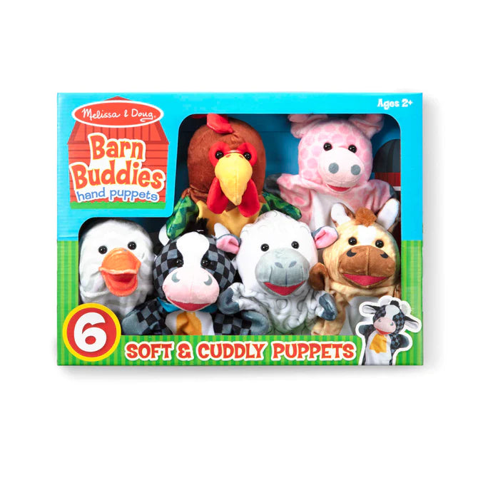 Melissa & Doug- Barn Buddies hand puppets