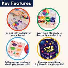 Load image into Gallery viewer, Battat Education Stir &amp; Sort Fine Motor Food Court
