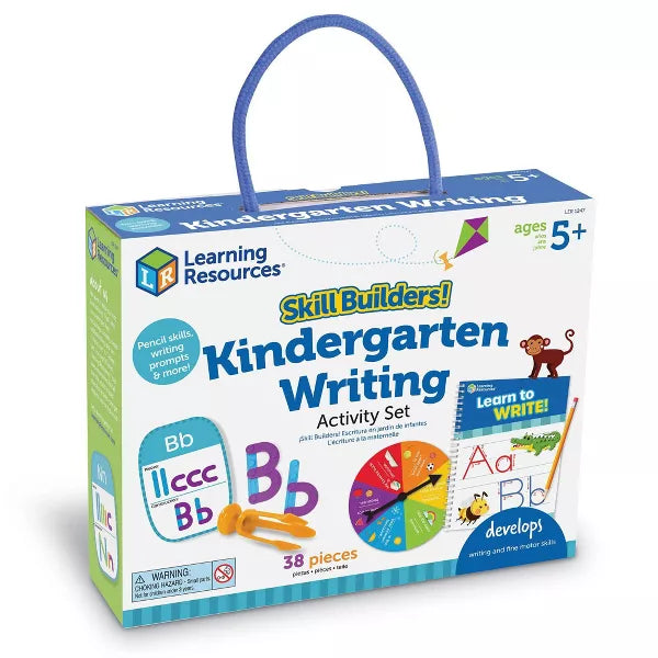 Learning Resources Skill Builders! Kindergarten Writing Activity Set