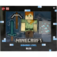 Minecraft Alex Diamond Level Figure