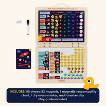 Load image into Gallery viewer, Battat Education I Am Responsible! Magnetic Responsibility Chart
