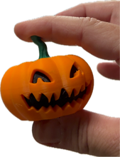 Load image into Gallery viewer, Spinning Jack-o-lantern : 3D Printed

