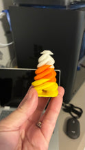 Load image into Gallery viewer, Candy Corn Vortex Spinning Fidget - 3D Printed
