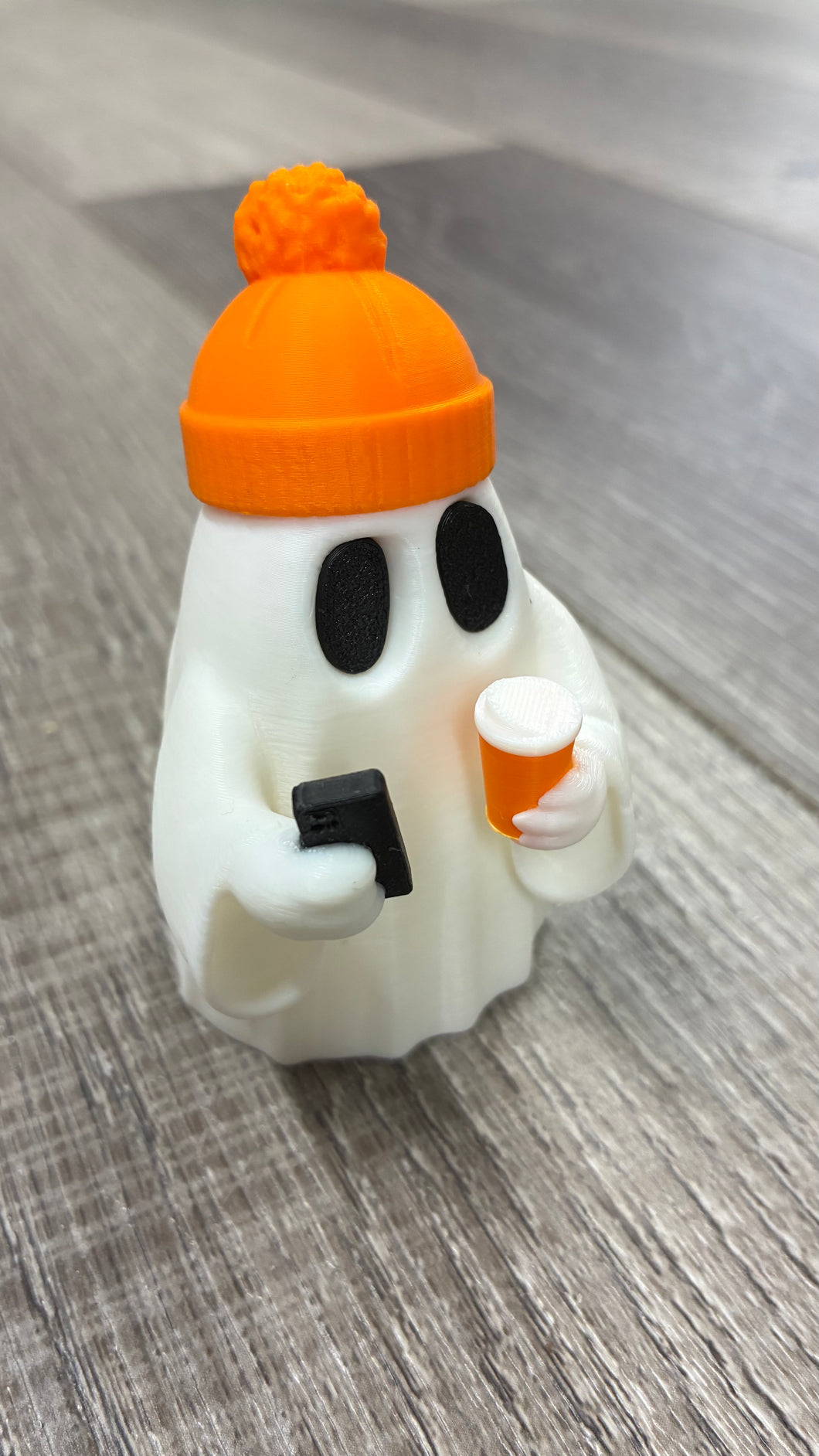 Hipster Ghost - 3D Printed