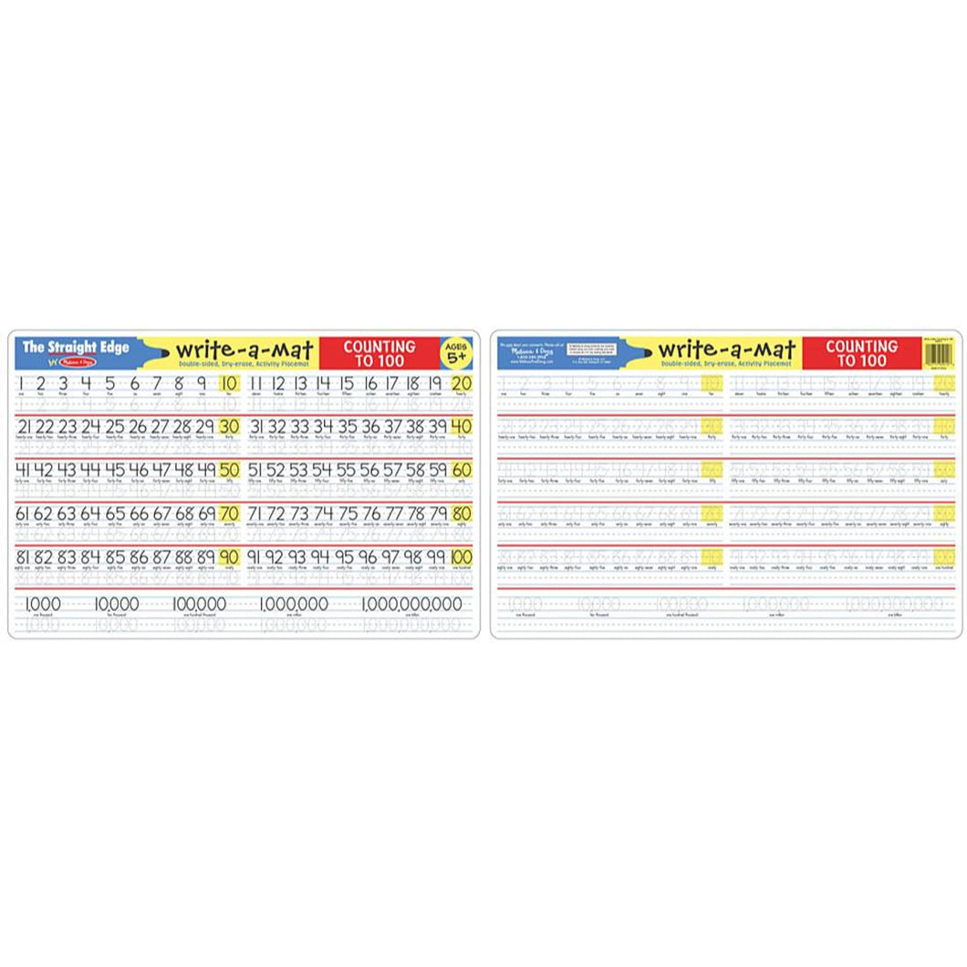Melissa & Doug- Learning Mat: Counting